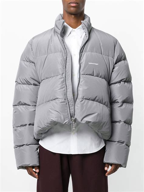 balenciaga puffer jacket mens replica|balenciaga puffer jacket men.